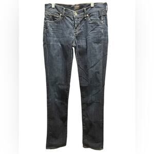 COH Ava Premium Stretch Denim Jeans Low Rise Straight Cut 9438 Sz 27 EUC